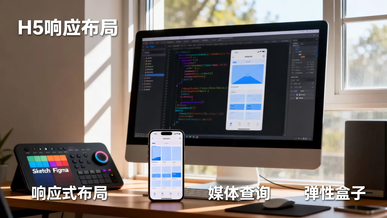 H响应式开发首页内容怎么做？h5响应式开发教程