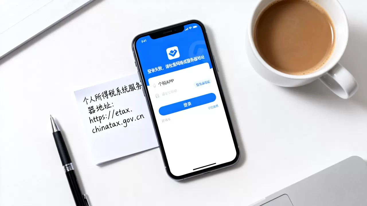 个人所得税系统服务器地址是多少？个税APP登录失败怎么办