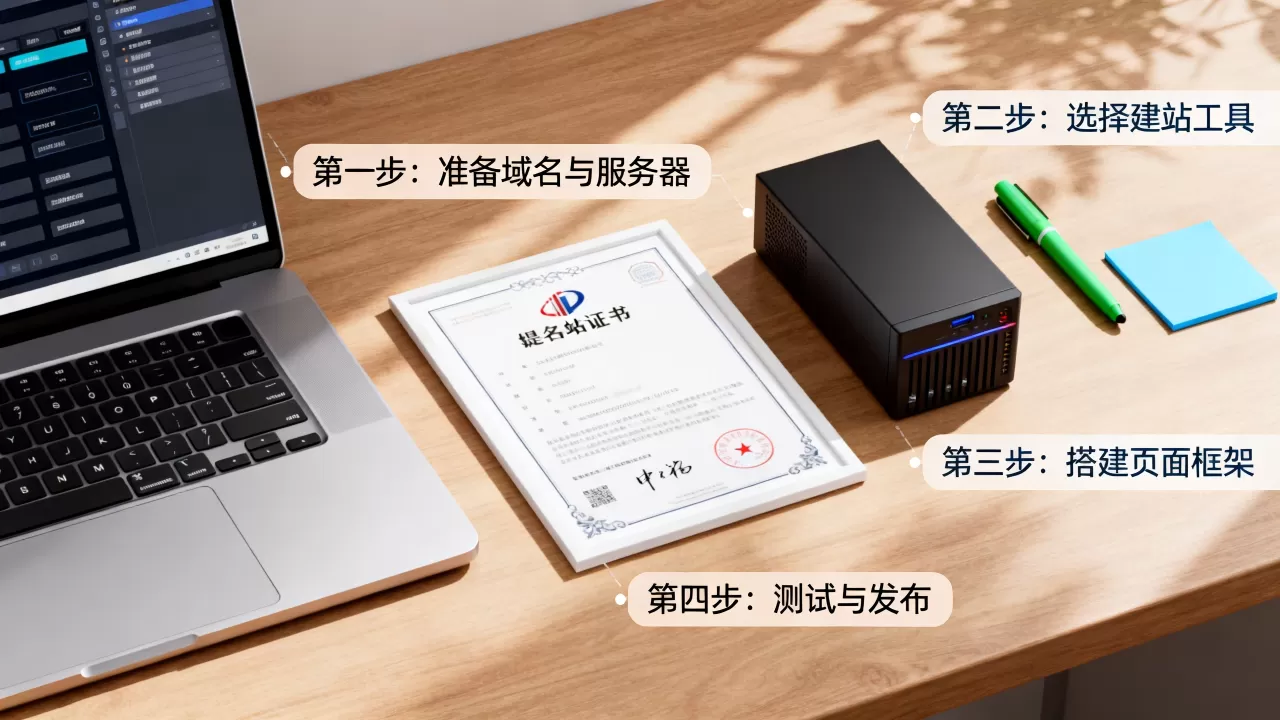 个人怎么建立网站？零基础建站流程详解
