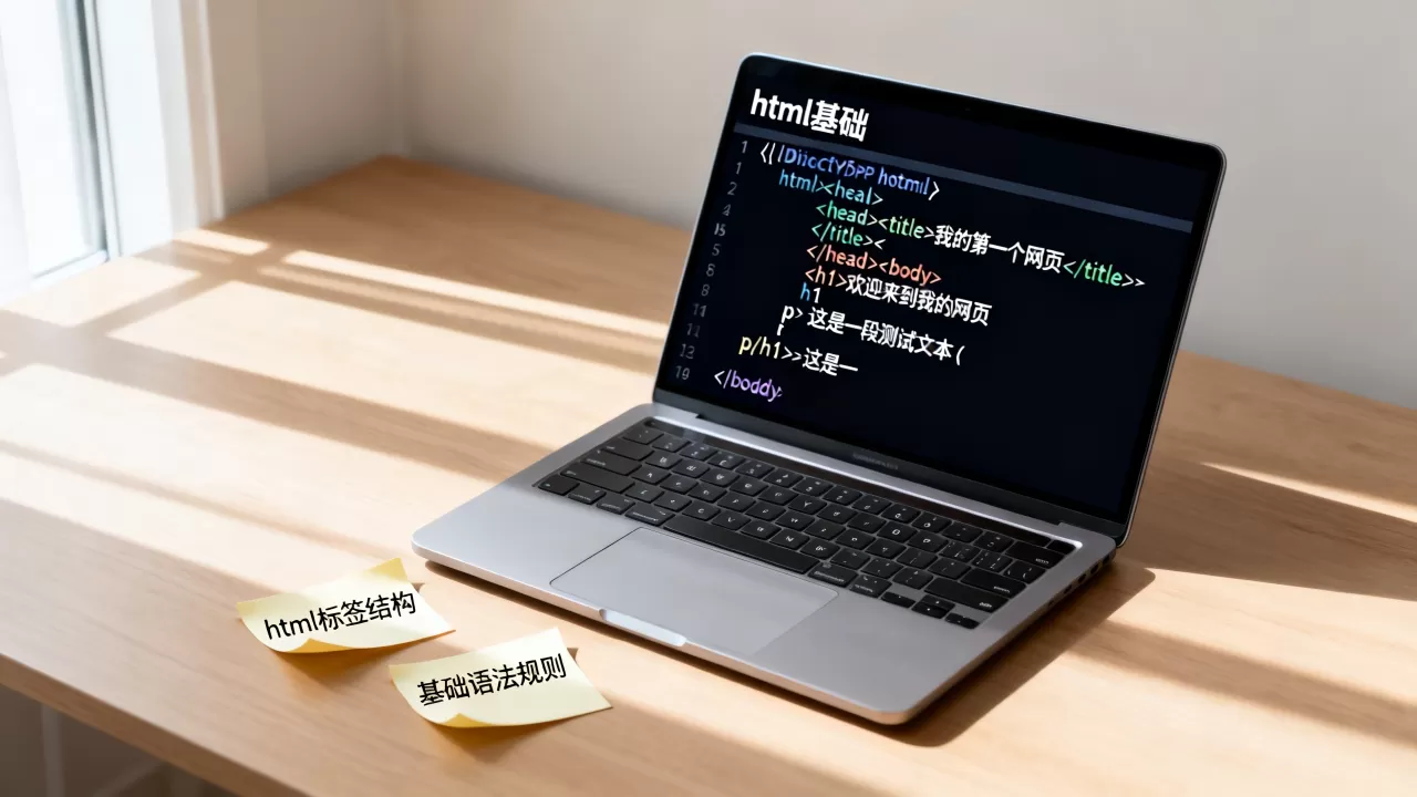 html网页代码怎么写？html网页代码基础入门