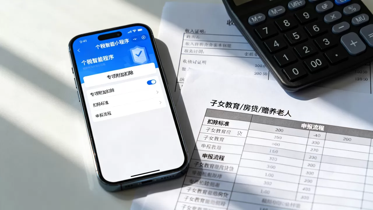 个税智能小程序怎么用?个人所得税专项附加扣除怎么算 个税智能小程序怎么用?个人所得税专项附加扣除怎么算