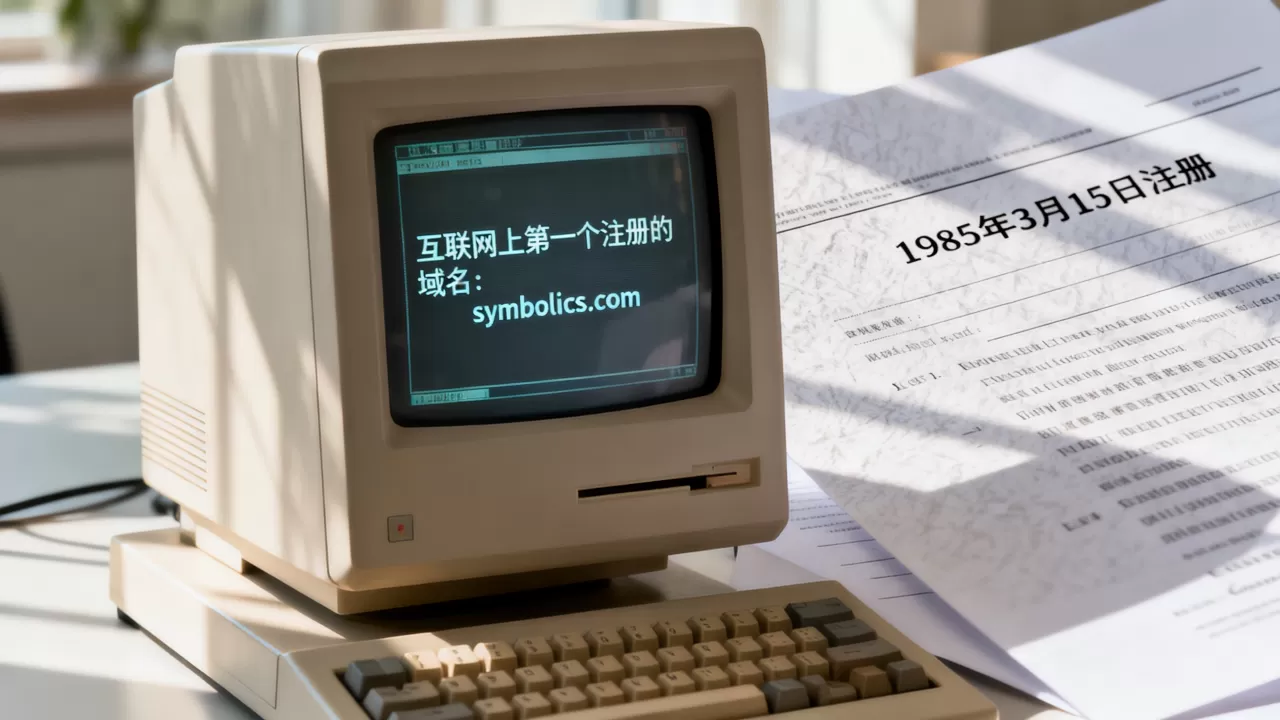 互联网上第一个注册的域名是什么?域名注册历史查询 互联网上第一个注册的域名是什么?域名注册历史查询