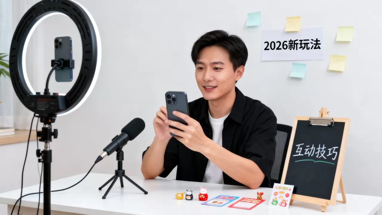 互动直播怎么开?2026年直播赚钱新玩法 互动直播怎么开?2026年直播赚钱新玩法