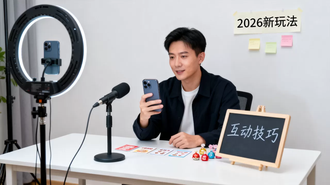 互动直播怎么开?2026年直播赚钱新玩法 互动直播怎么开?2026年直播赚钱新玩法