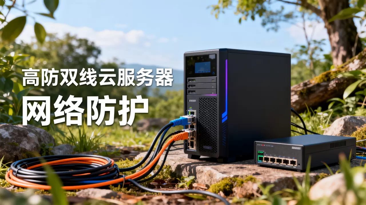 高防双线云服务器怎么选？高防双线云服务器多少钱一台