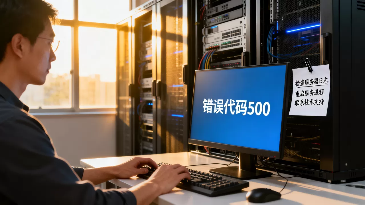 互动消息服务器出错怎么办？服务器错误代码500解决方法