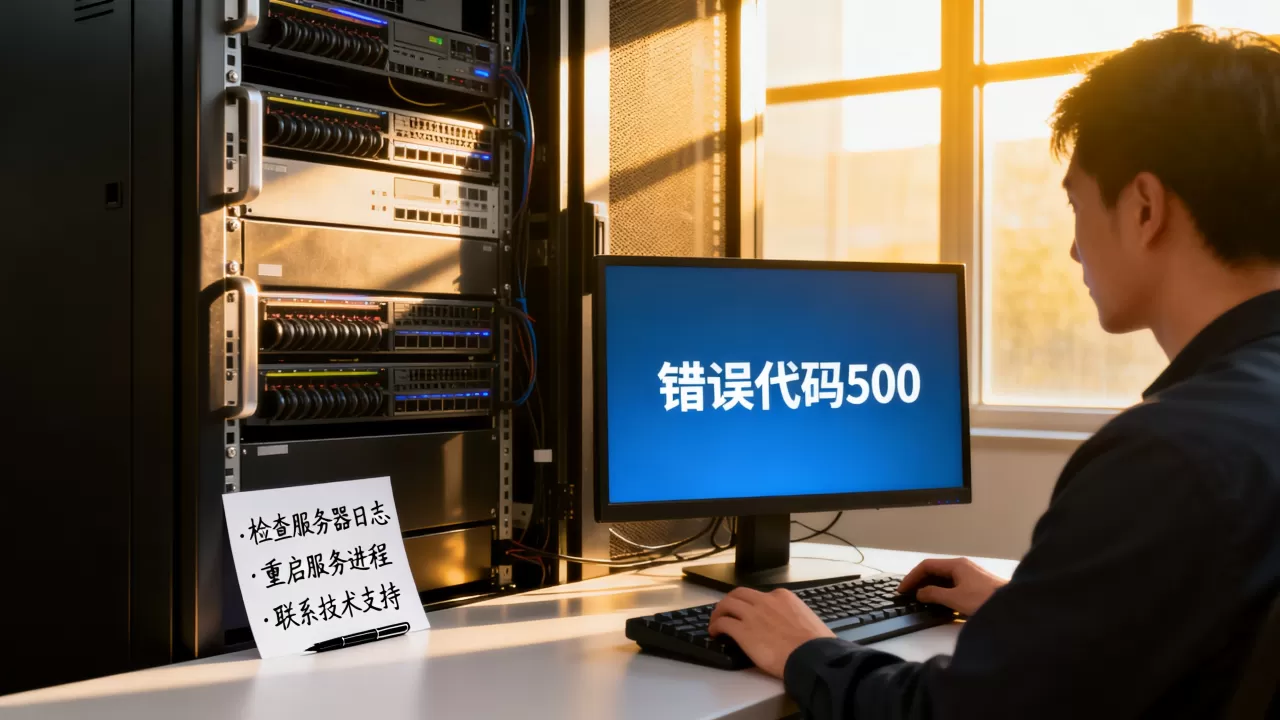 互动消息服务器出错怎么办？服务器错误代码500解决方法