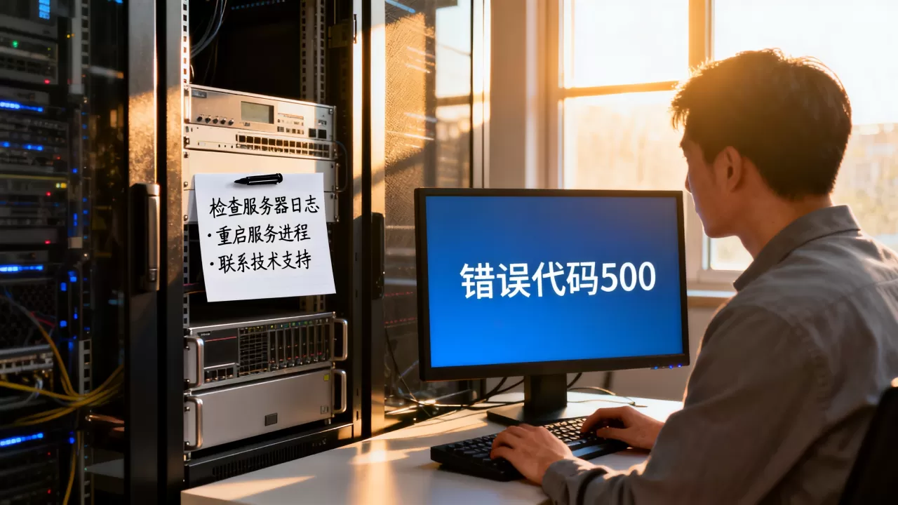 互动消息服务器出错怎么办？服务器错误代码500解决方法
