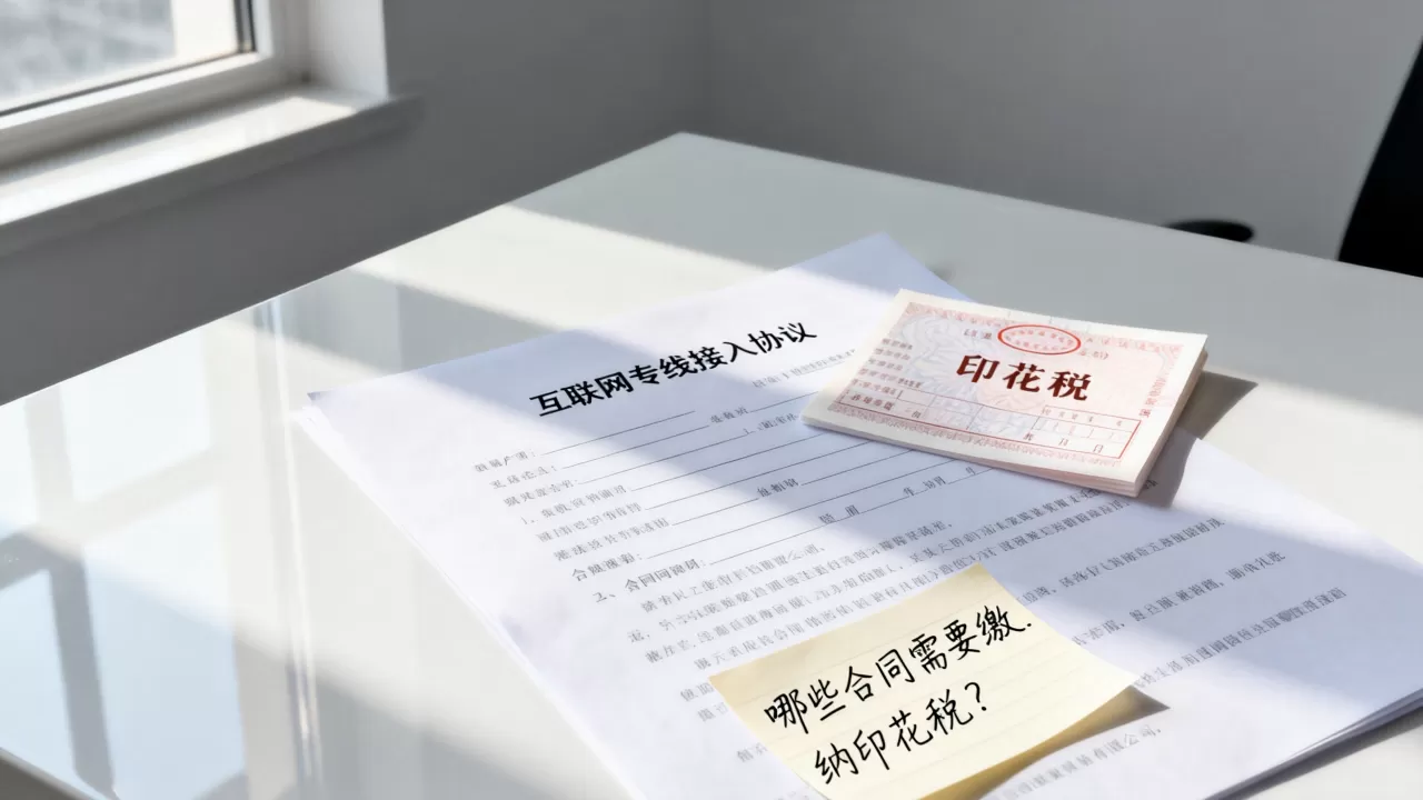 互联网专线接入协议要交印花税吗?哪些合同需要缴纳印花税 互联网专线接入协议要交印花税吗?哪些合同需要缴纳印花税