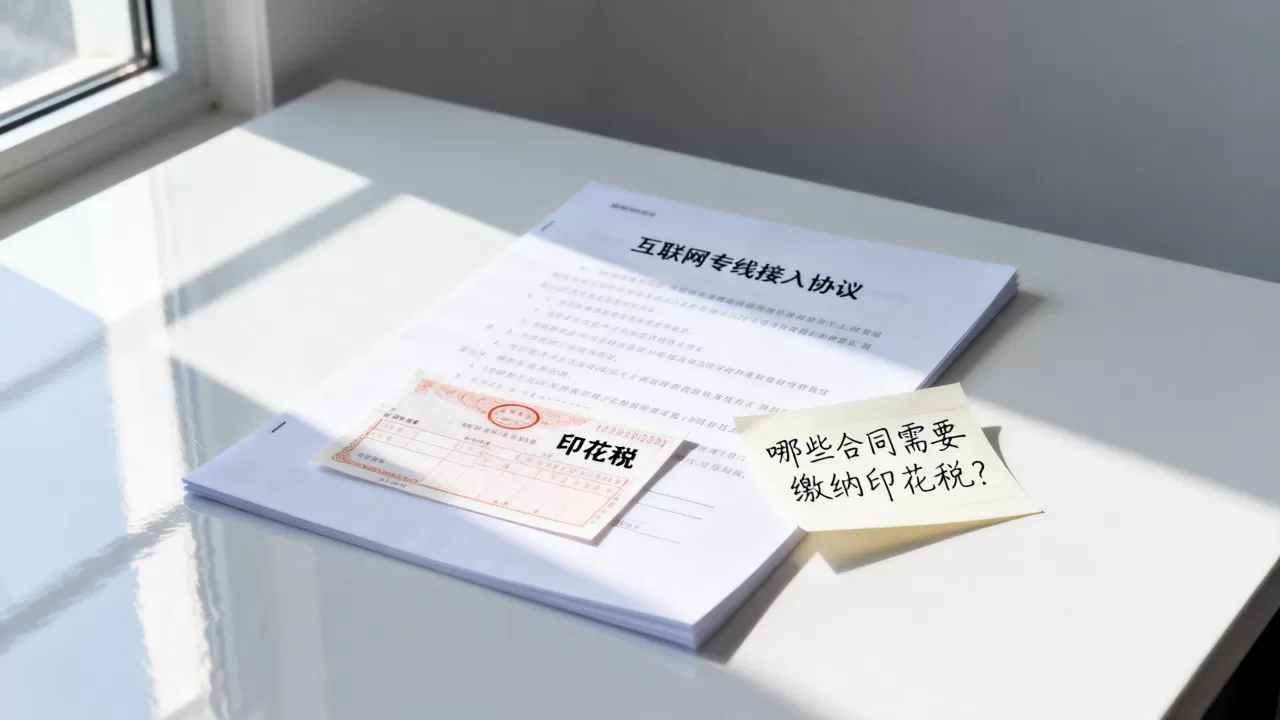 互联网专线接入协议要交印花税吗?哪些合同需要缴纳印花税 互联网专线接入协议要交印花税吗?哪些合同需要缴纳印花税