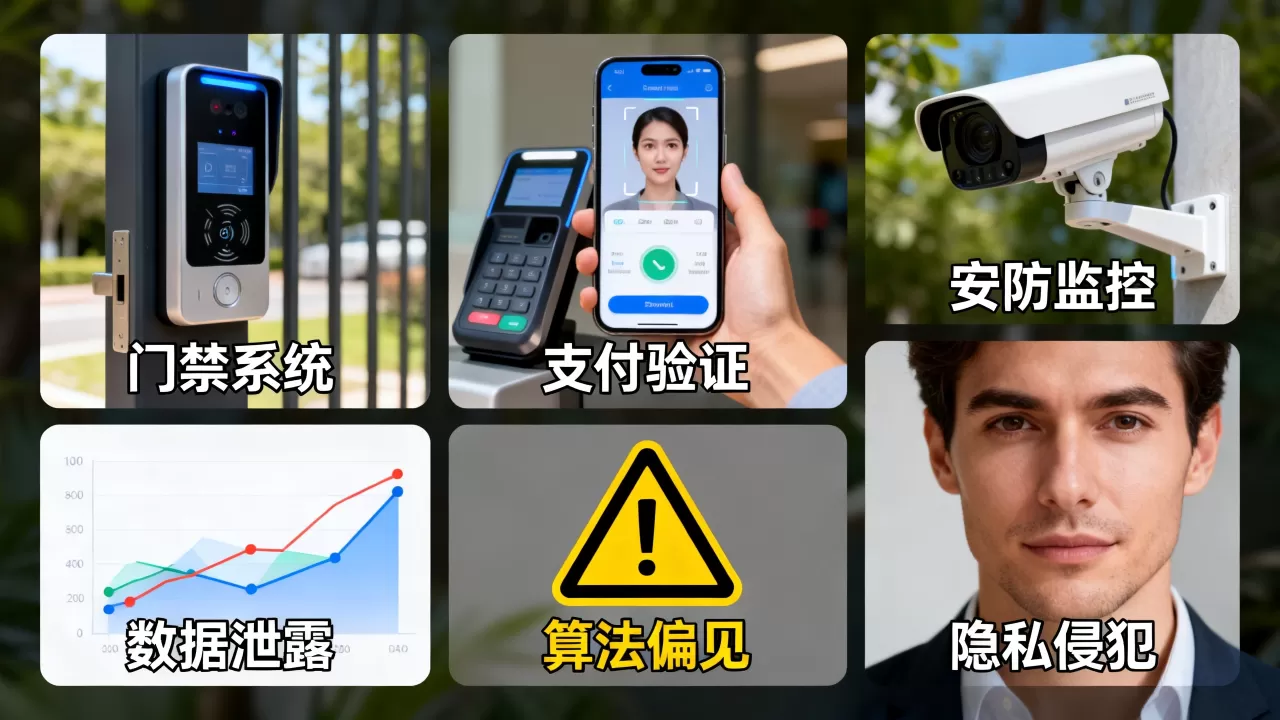 人脸识别技术有哪些应用场景?人脸识别技术存在哪些安全隐患 人脸识别技术有哪些应用场景?人脸识别技术存在哪些安全隐患