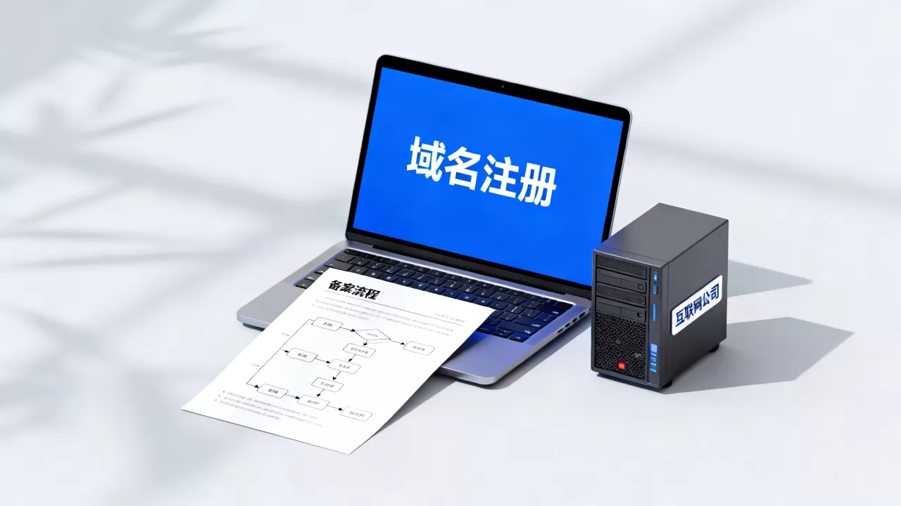 互联网公司三大域名是什么？域名注册备案流程详解