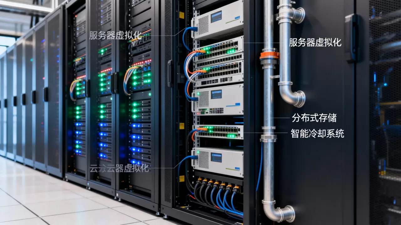 云计算数据中心采用什么技术?数据中心核心技术有哪些 云计算数据中心采用什么技术?数据中心核心技术有哪些