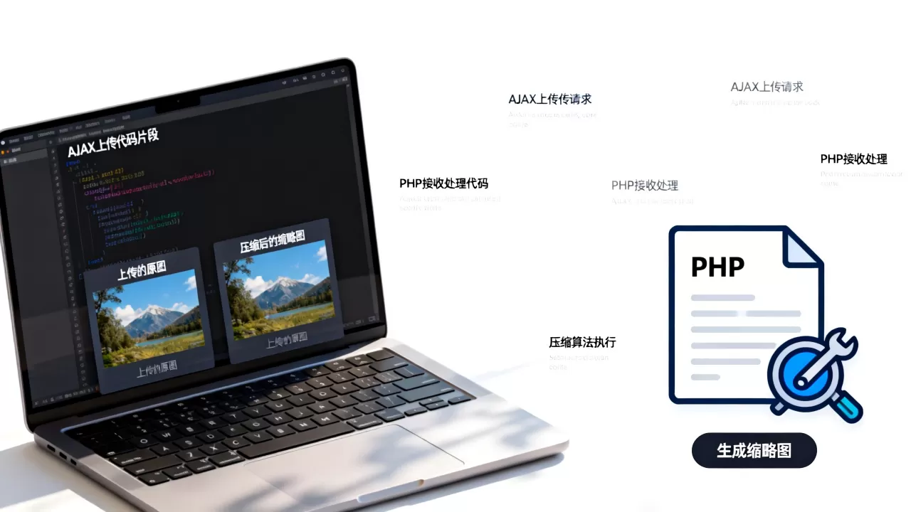 ajax上传图片到PHP并压缩图片显示的方法怎么做?php压缩图片体积 ajax上传图片到PHP并压缩图片显示的方法怎么做?php压缩图片体积