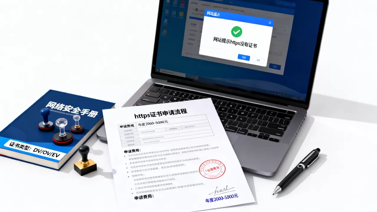 网站提示https没有证书怎么办?https证书申请费用及流程详解 网站提示https没有证书怎么办?https证书申请费用及流程详解