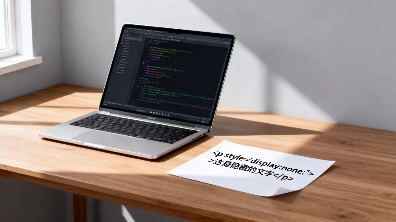html隐藏一段文字怎么实现?html隐藏文字代码 html隐藏一段文字怎么实现?html隐藏文字代码