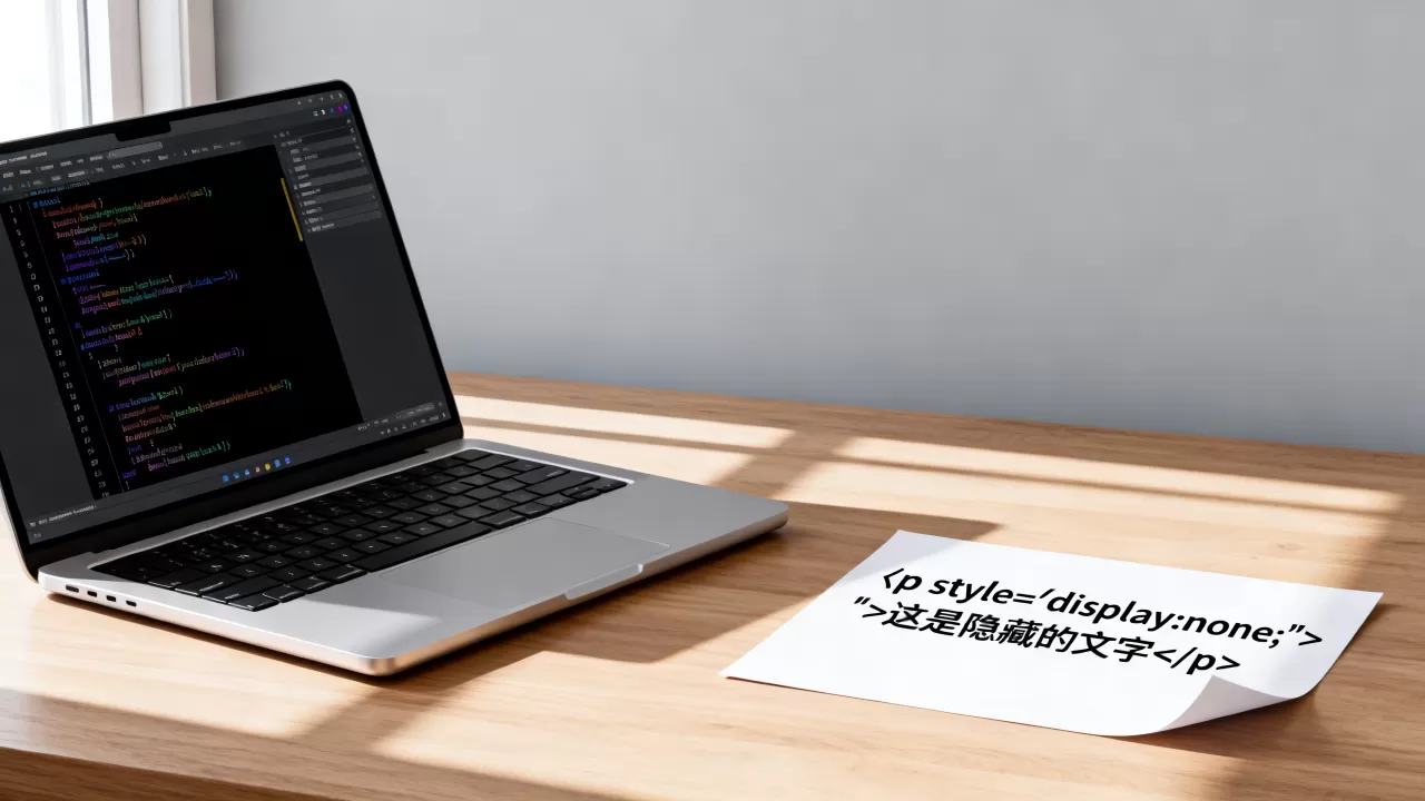 html隐藏一段文字怎么实现?html隐藏文字代码 html隐藏一段文字怎么实现?html隐藏文字代码