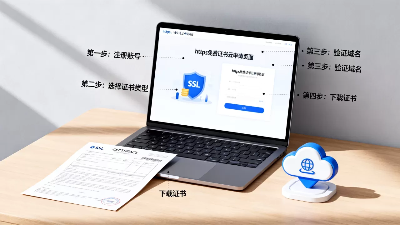 https免费证书云怎么用?申请免费SSL证书流程 https免费证书云怎么用?申请免费SSL证书流程