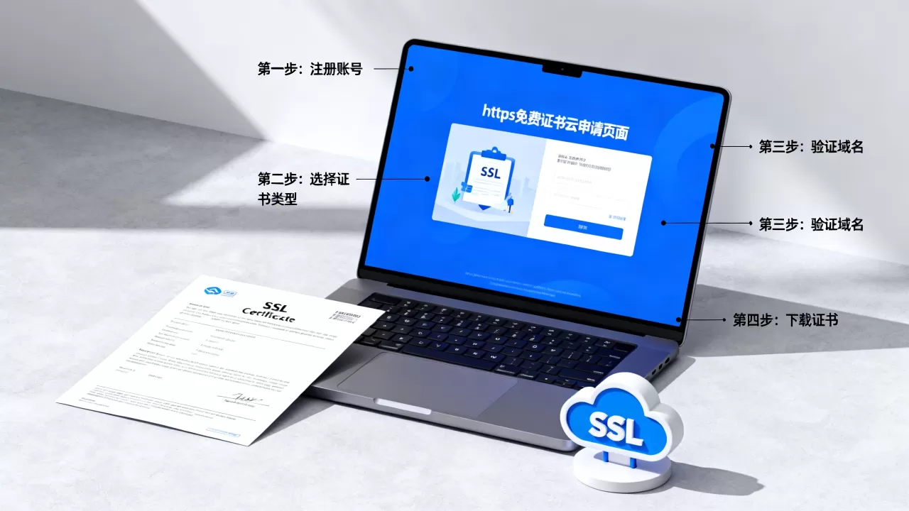 https免费证书云怎么用?申请免费SSL证书流程 https免费证书云怎么用?申请免费SSL证书流程
