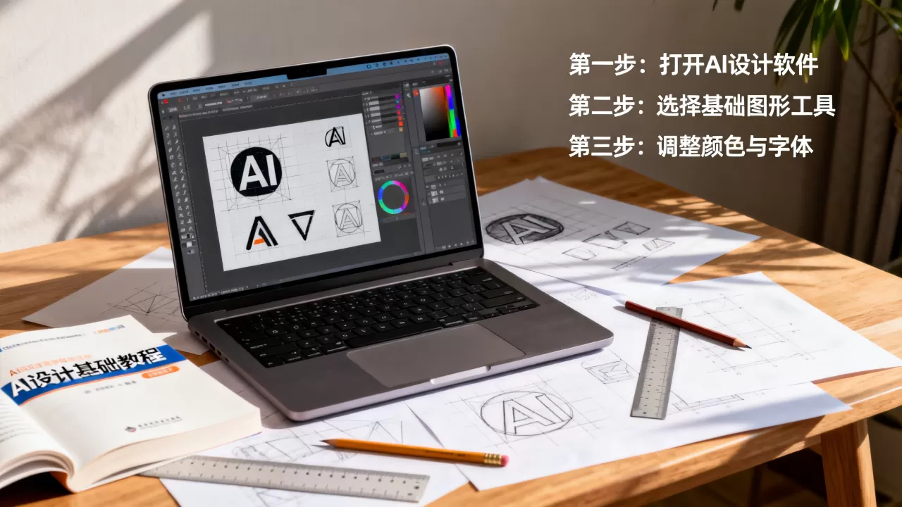 如何用AI设计logo?ai设计logo教程零基础入门 如何用AI设计logo?ai设计logo教程零基础入门