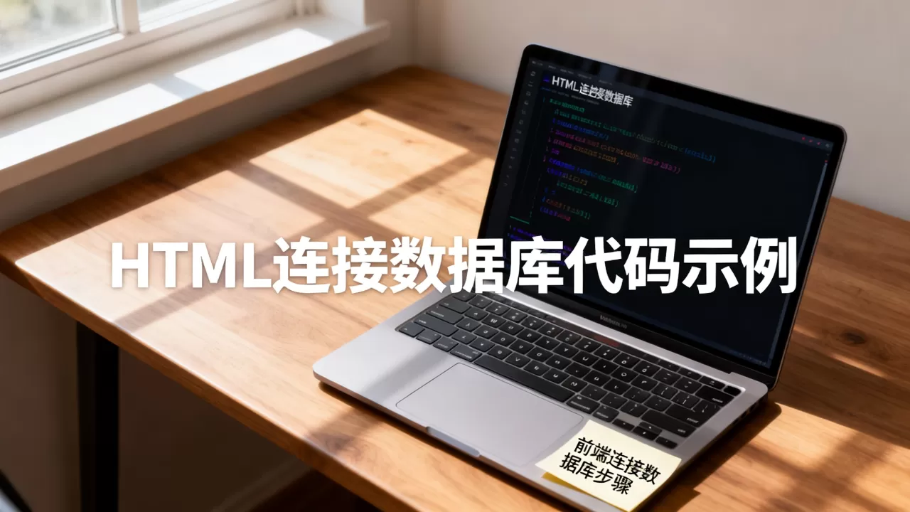 HTML如何链接数据库?前端连接数据库的方法 HTML如何链接数据库?前端连接数据库的方法