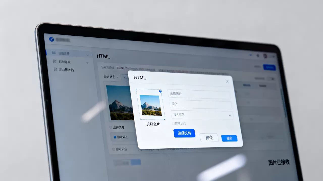 HTML表单如何提交图片?html表单图片提交后台接收 HTML表单如何提交图片?html表单图片提交后台接收