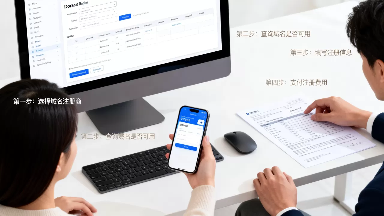 个人如何申请com域名？com域名注册流程及费用详解