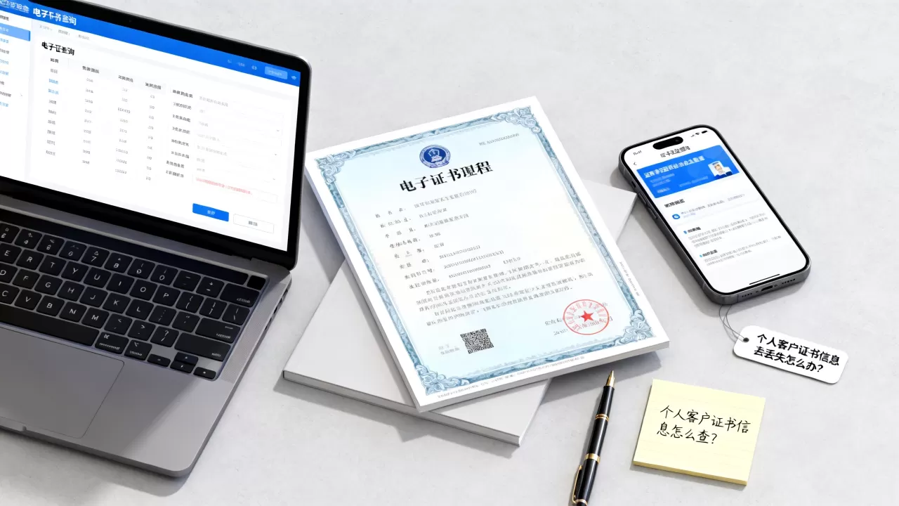 个人客户证书信息怎么查?个人客户证书信息丢失怎么办 个人客户证书信息怎么查?个人客户证书信息丢失怎么办
