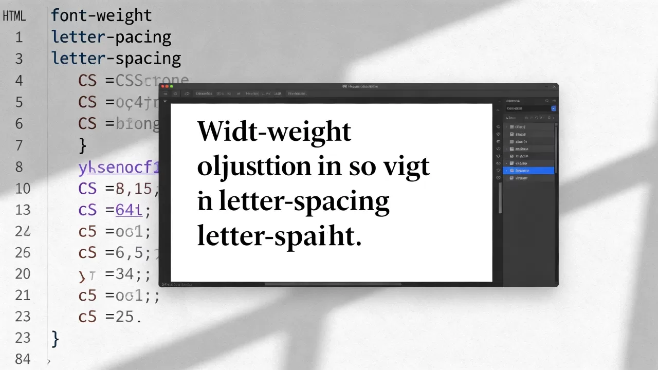 HTML里字体怎么加宽?网页文字间距调整方法 HTML里字体怎么加宽?网页文字间距调整方法