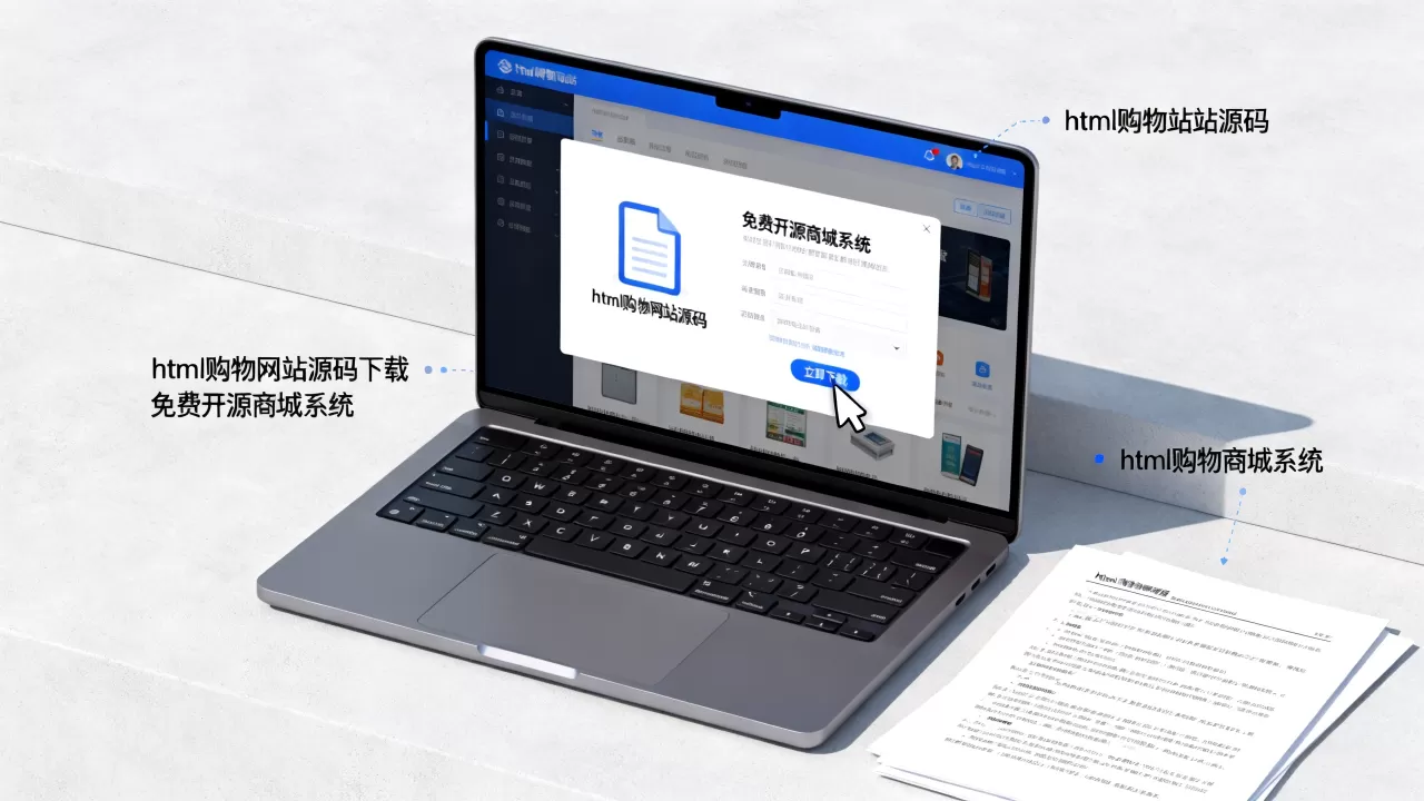 html购物网站源码怎么下载？免费开源商城系统源码
