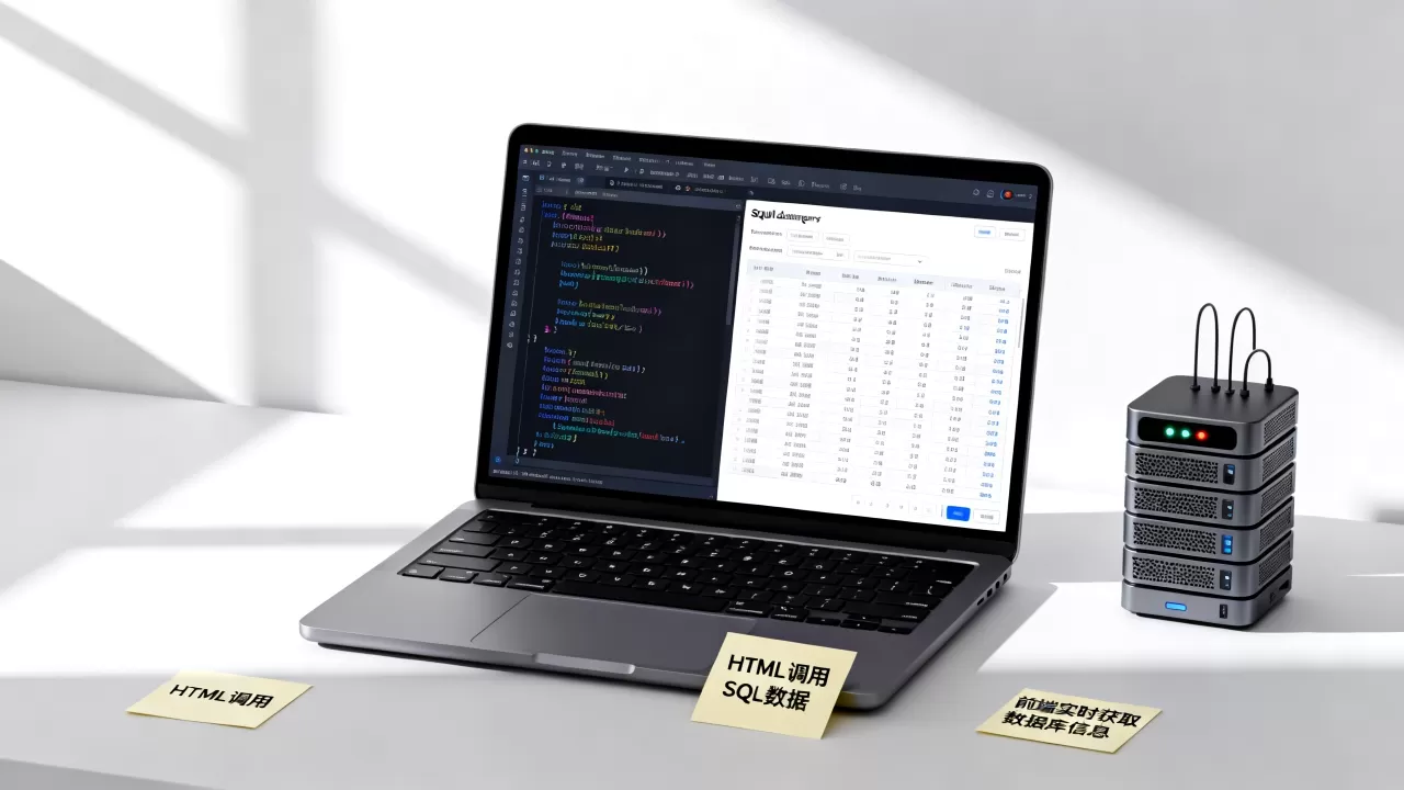 HTML如何调用SQL数据库数据?前端页面实时获取数据库信息 HTML如何调用SQL数据库数据?前端页面实时获取数据库信息