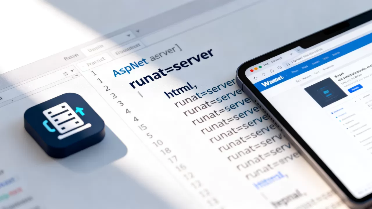 html添加runat变成服务器是什么意思?asp.net中runat=server的作用 html添加runat变成服务器是什么意思?asp.net中runat=server的作用