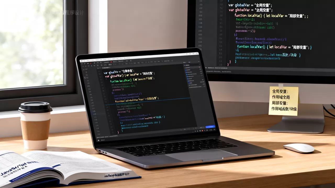 ajax javascript全局变量怎么定义？js全局变量与局部变量的区别