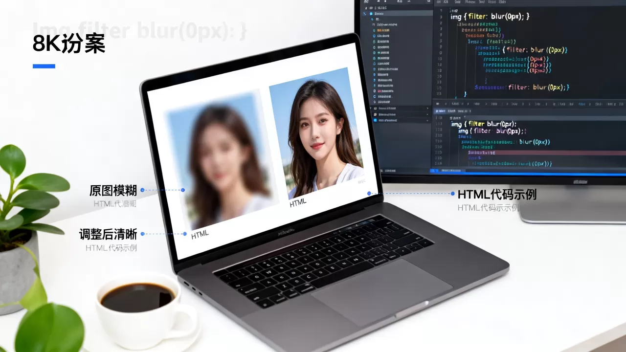 HTML图片模糊怎么变清晰？html图片模糊清楚解决方法