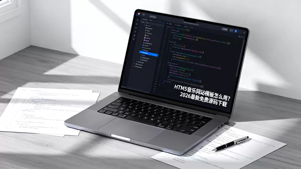 HTML5音乐网站模板怎么用?2026最新免费源码下载 HTML5音乐网站模板怎么用?2026最新免费源码下载