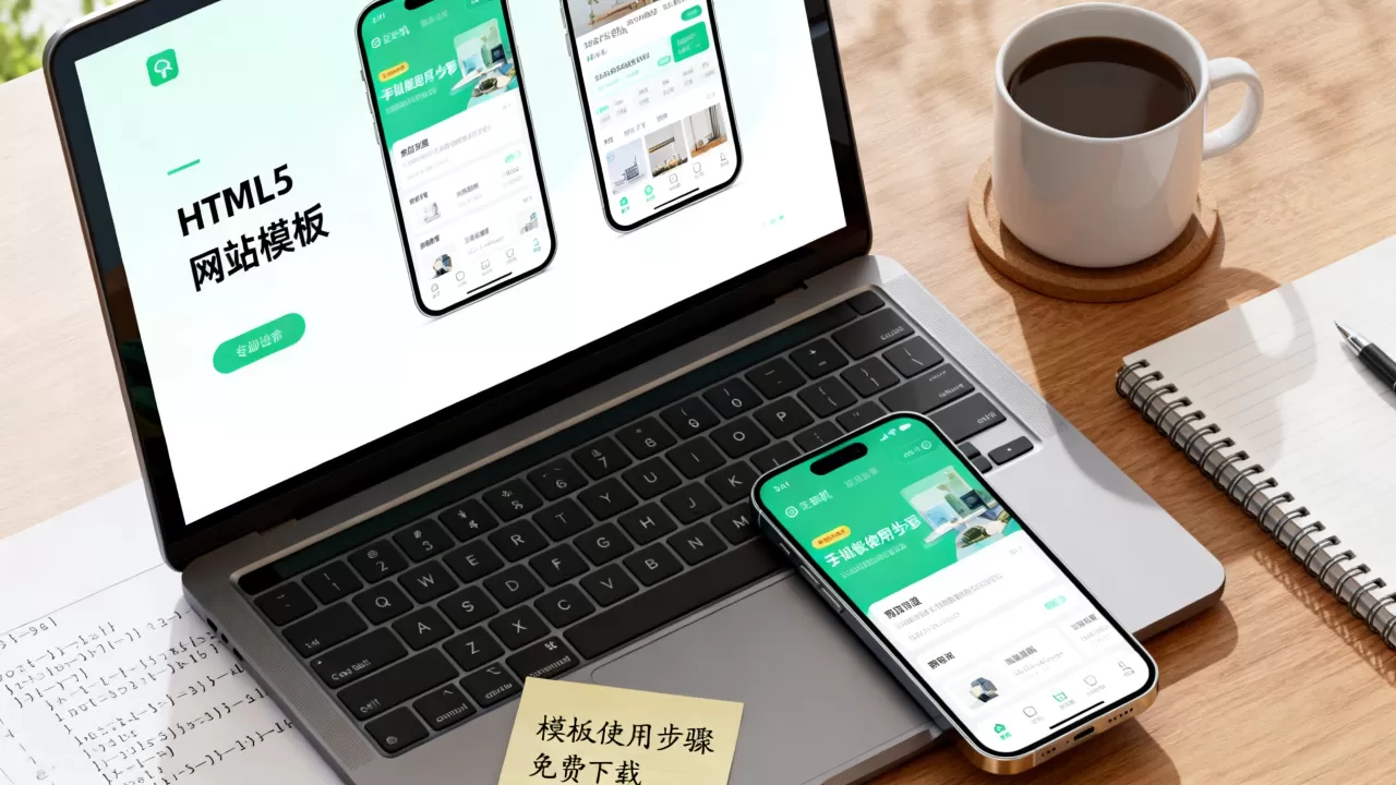 HTML5手机网站模板怎么用？哪里下载免费全套源码
