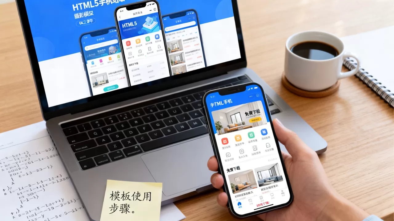 HTML5手机网站模板怎么用？哪里下载免费全套源码