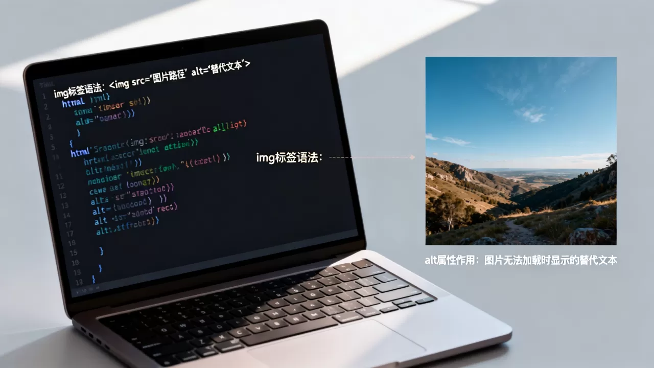 html图片标签怎么用?html img标签alt属性作用 html图片标签怎么用?html img标签alt属性作用