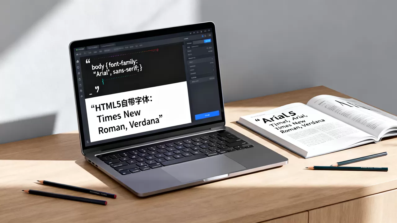 HTML5自带字体有哪些?如何设置网页默认字体 HTML5自带字体有哪些?如何设置网页默认字体