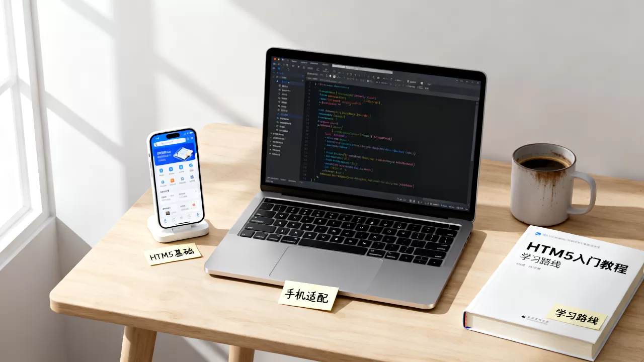 html5手机网站开发教程难吗？零基础入门学习路线