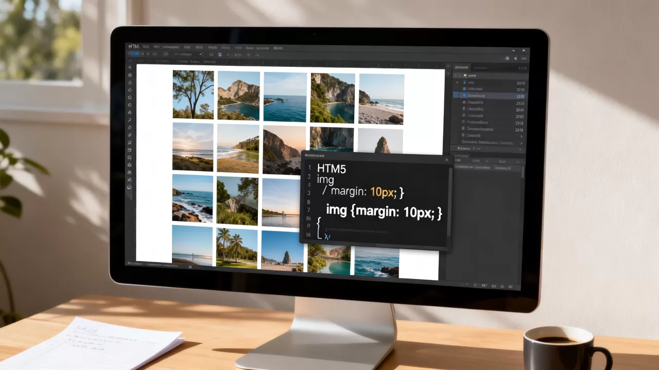 HTML5图片间隔怎么设置?html5图片间距代码 HTML5图片间隔怎么设置?html5图片间距代码