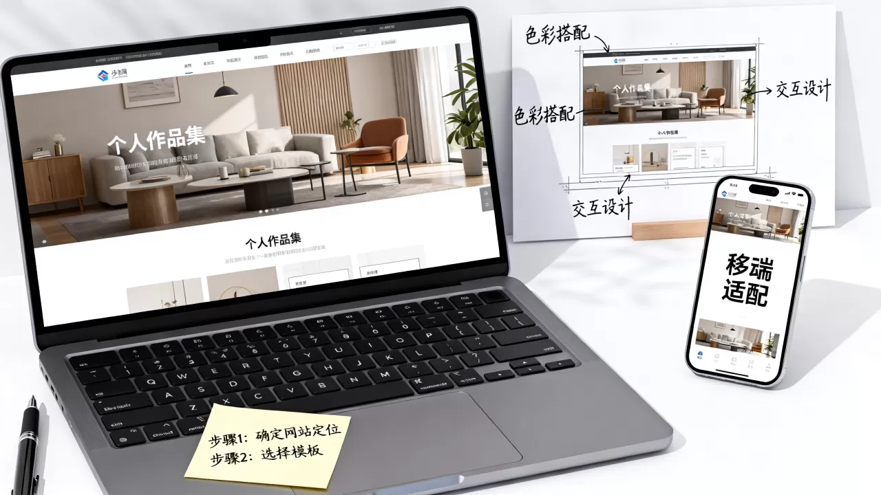 个人展示网站模板怎么做?2026最新个人作品集网站搭建教程 个人展示网站模板怎么做?2026最新个人作品集网站搭建教程