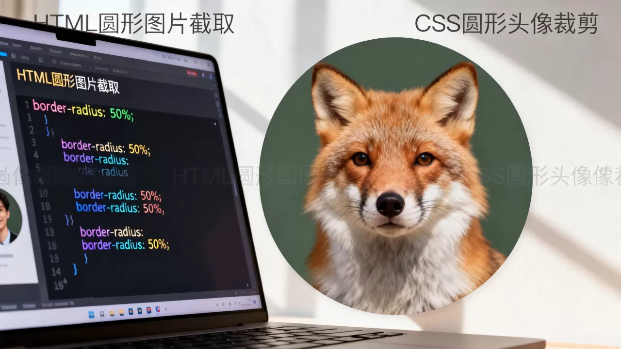 如何HTML截取圆形图片?css实现圆形头像裁剪 如何HTML截取圆形图片?css实现圆形头像裁剪