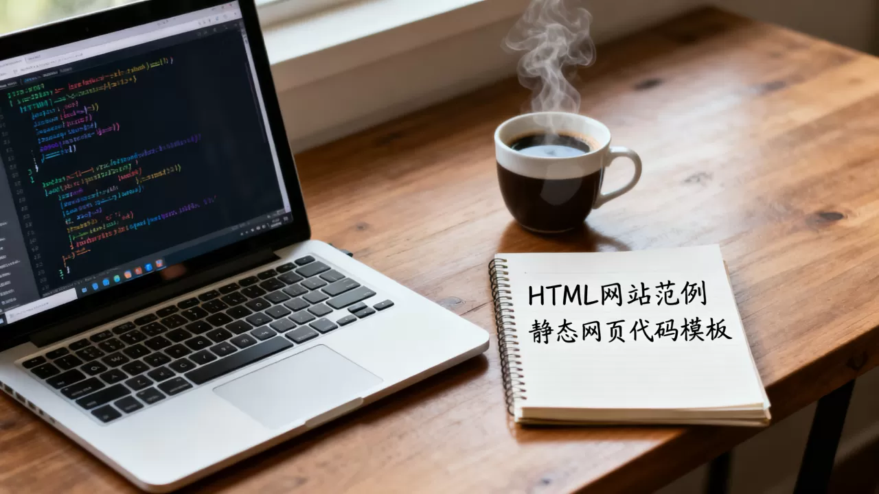 html网站范例怎么做？html静态网页代码模板下载