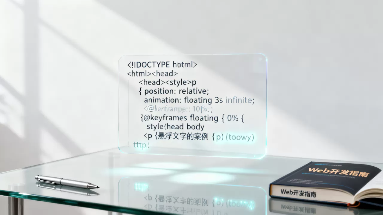 HTML悬浮文字特效怎么做?网页悬浮文字代码 HTML悬浮文字特效怎么做?网页悬浮文字代码