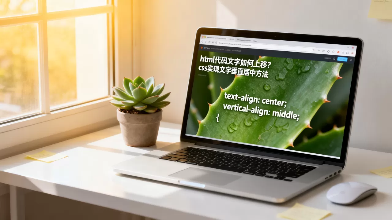 html代码文字如何上移?css实现文字垂直居中方法 html代码文字如何上移?css实现文字垂直居中方法