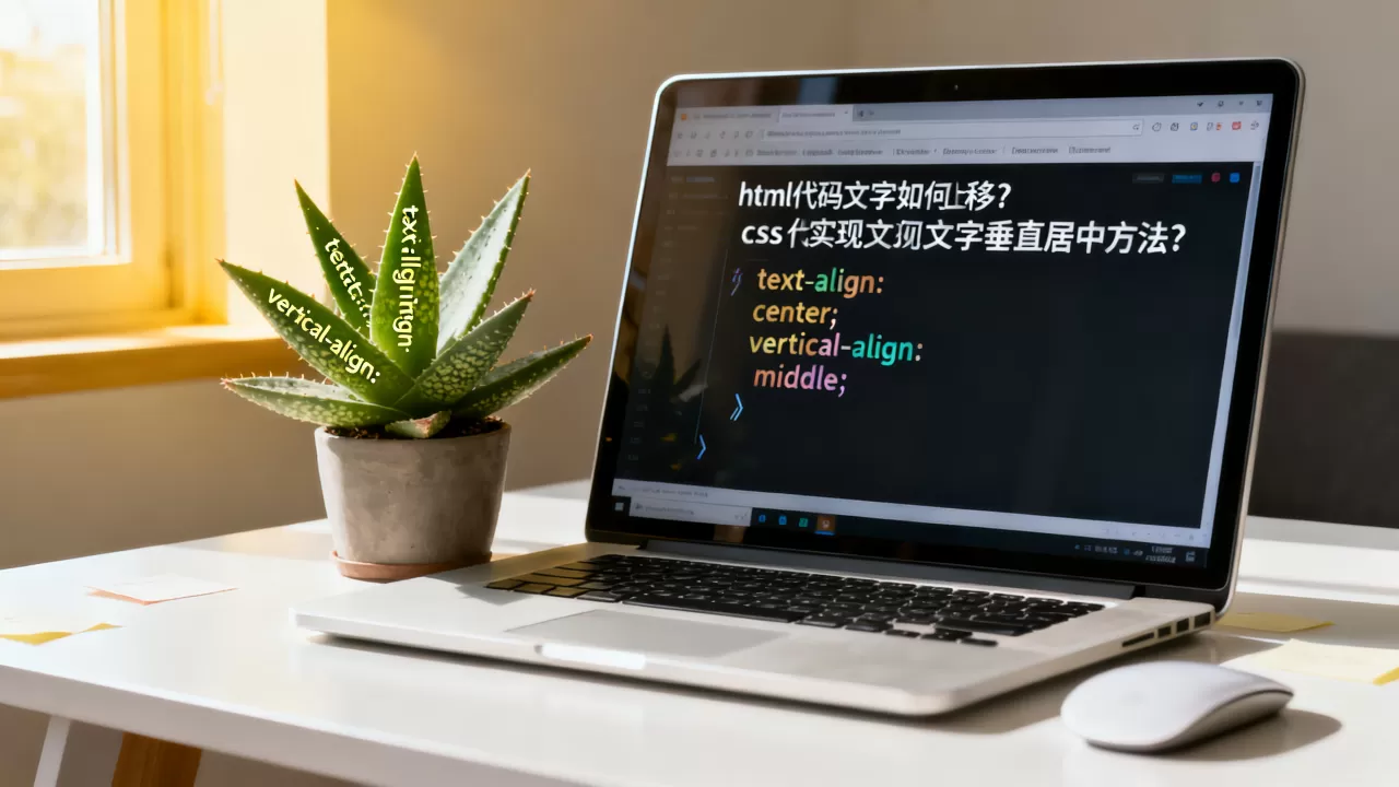 html代码文字如何上移?css实现文字垂直居中方法 html代码文字如何上移?css实现文字垂直居中方法