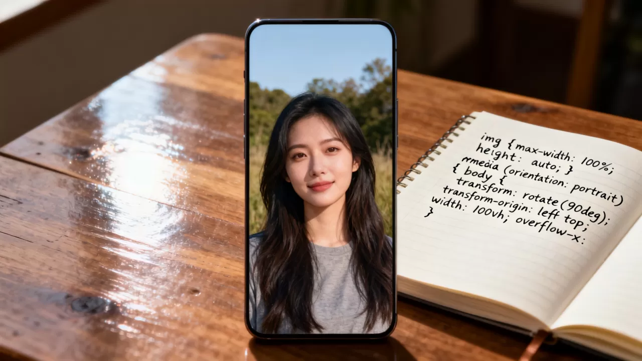 HTML5竖图片怎么做？html5竖屏图片适配代码