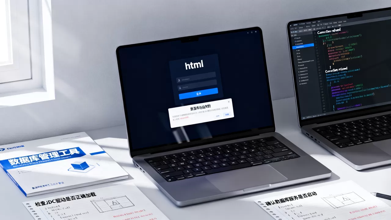 html登陆界面数据库连接失败怎么解决?前端后端数据库交互教程 html登陆界面数据库连接失败怎么解决?前端后端数据库交互教程