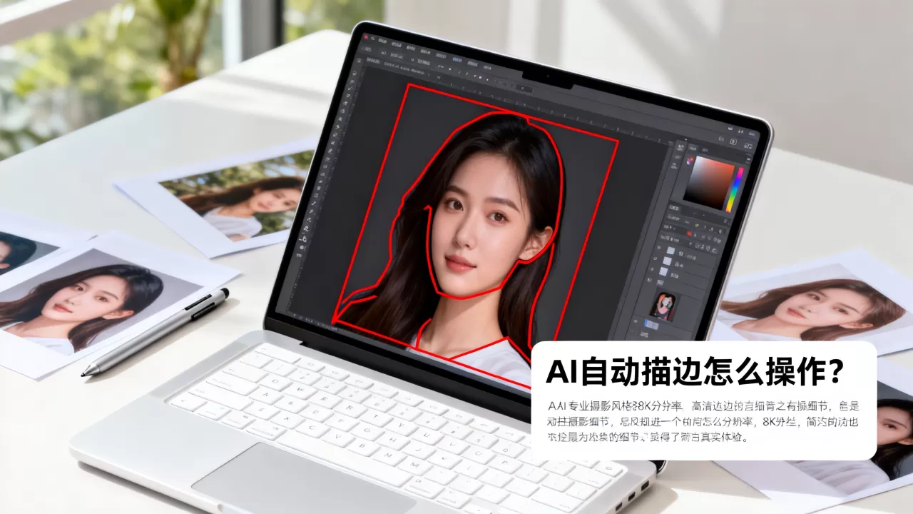 AI自动描边怎么操作? AI自动描边怎么操作?
